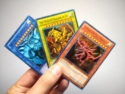 All 3 Egyptian God Cards: Ra, Obelisk, Slifer - Limited Edition Ultra Rare YGLD - Image 3