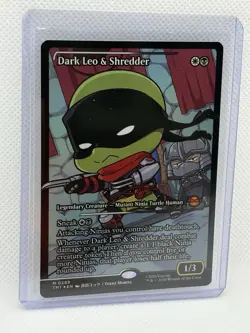 Dark Leo & Shredder (Showcase) Teenage Mutant Ninja Turtles Foil 0289 - Image 1