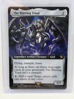 The Warring Triad - Extended Art - Final Fantasy #0193 MTG Magic The Gathering - Image 1