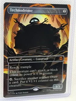 Technodrome (Borderless) Teenage Mutant Ninja Turtles Foil 0222 - Image 1