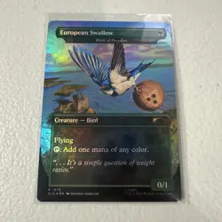 MTG birds Of Paradise African Swallow European NM Monty Python Secret Lair - Image 2