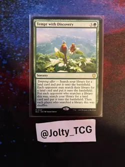 Tempt with Discovery Commander: Bloomburrow Regular - Image 1