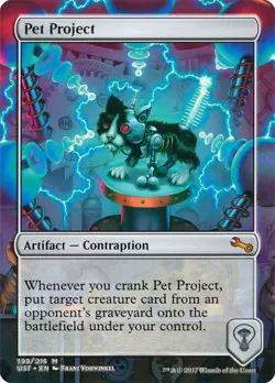 MTG Pet Project Borderless ** Unstable ** English (NM) - Image 1