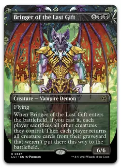 Bringer of the Last Gift (Borderless) #337 NM Lost Caverns of Ixalan Magic MTG - Image 1