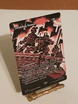 Doubling Season (Borderless) #0011 Non-Foil Teenage Mutant Ninja Turtles NM ENG - Image 2