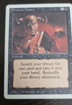 Demonic Tutor Revised Edition Regular - Image 1