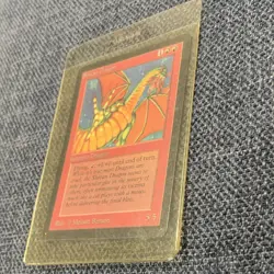 Magic The Gathering Shivan Dragon 1993 beta - Image 2