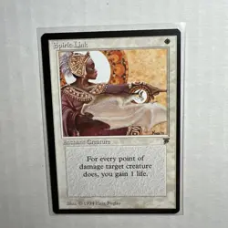 MTG Legends Spirit Link M/NM 1994 - Image 1