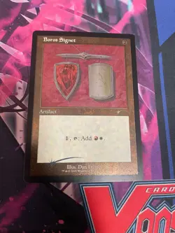 MTG - BOROS SIGNET - FOIL ETCHED - RARE - NM - SECRET LAIR - Image 1