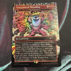 Intergalactic Wrestling Possibility Storm (7073) FOIL MTG TMNT Secret Lair NM - Image 1