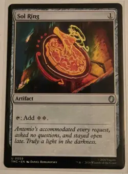 Sol Ring Commander: Teenage Mutant Ninja Turtles Regular - Image 1