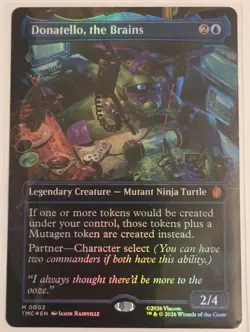 Donatello, the Brains (0002) (Borderless) Commander: Teenage Mutant Ninja... - Image 1