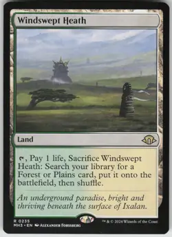 MTG Windswept Heath Normal NM Modern Horizons 3 Magic 235 - Image 1