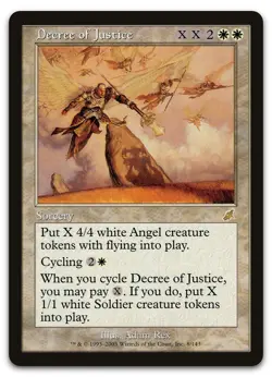 Decree of Justice #8 (LP) Scourge SCG Magic MTG - Image 1