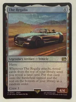 The Regalia Foil - Final Fantasy MTG - Image 1