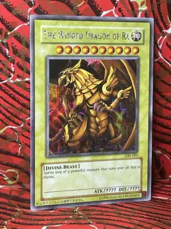 The Winged Dragon of Ra GBI-003 Secret Rare Promo Near MINT - Image 1