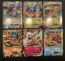 Pokemon TCG Mega EX Scizor Heracross Sceptile Lucario Altaria Gyarados Lot HP - Image 1