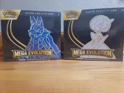 Pokemon Mega Evolution Elite Trainer Box ETB Set of 2 Factory Sealed - Image 1