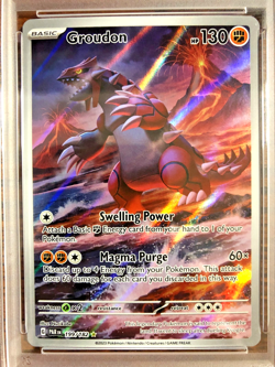 Groudon Illustration Rare #199|PSA GEM MT 10|2023 SV Paradox Rift|Pokemon TCG - Image 2
