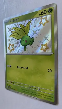 Baby Shiny Oddish 092/091 - Ultra Rare Holo - PAF - Pokemon Card - NM - 1¢ start - Image 2