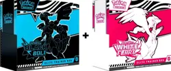 2 Pokemon TCG SV10.5 Black Bolt & White Flare Elite Trainer Box Bundle Sealed - Image 1