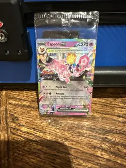 Espeon EX Pokemon Prismatic Evolutions STAMPED Promo 034/131 SEALED - Image 1