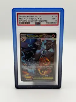 Pokemon Mega Charizard X ex Phantasmal Flames Special Illustration Rare Holo PS… - Image 1