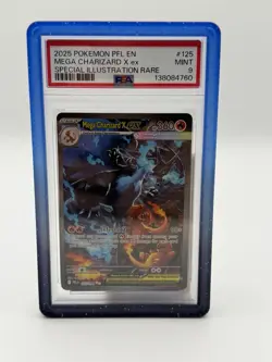 Pokemon Mega Charizard X ex Phantasmal Flames Special Illustration Rare Holo PS… - Image 3