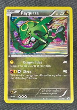 Pokemon Rayquaza Holo Black & White Legendary Treasures #93/113 - NM - Image 1
