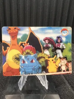 Pokemon Vintage Pocket Monsters Vending HOLO Prism Sticker 1999 Nintendo Japan - Image 2