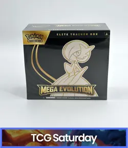 2025 POKEMON MEGA EVOLUTION ELITE TRAINER BOX GARDEVOIR ART SEALED - Image 1