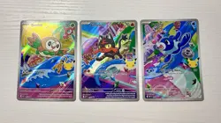 Pokemon 2026 First Partner Illustration Collection Series 1 Promos Set 43-45 NM - Image 1