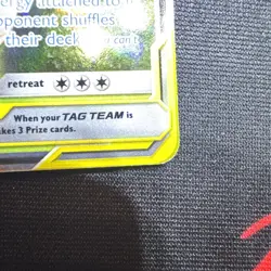 Pokemon Rowlet & Alolan Exeggutor GX TAG TEAM Holo Unified Minds 1/236 2019 - Image 3