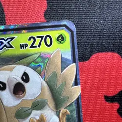 Pokemon Rowlet & Alolan Exeggutor GX TAG TEAM Holo Unified Minds 1/236 2019 - Image 4