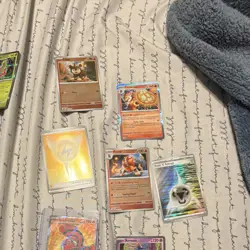 Pokemon TCG Mixed Lot Holo & Regular - Charmander, Victini, Genesect GX - Image 2