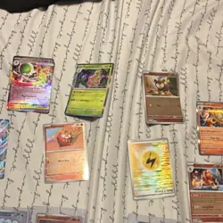 Pokemon TCG Mixed Lot Holo & Regular - Charmander, Victini, Genesect GX - Image 3