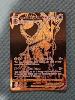 Pokemon TCG Ice Rider Calyrex VMAX TG29/TG30 Trainer Gallery Full Art - Image 1