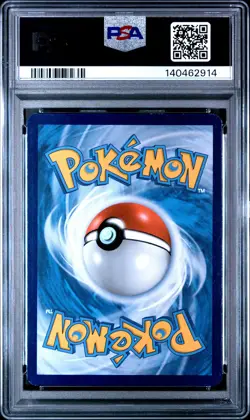 2015 POKEMON XY BLACK STAR PROMOS #XY74 FULL ART/RESHIRAM PSA 7 - Image 2