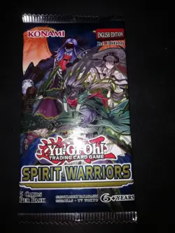 YGO 1x Booster Pack - Spirit Warriors - 1st Edition - Yu-Gi-Oh Tcg Unscaled - Image 1