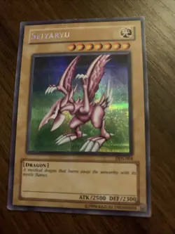 Seiyaryu Dark Duel Stories DDS-004 Yu-Gi-Oh! Holo Light Play - Image 1