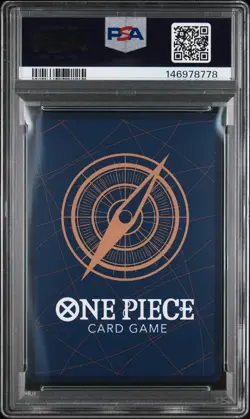 2026 ONE PIECE OP14-EB04-THE AZURE SEA'S SEVEN ALT ART TRAFALGAR LAW PSA 10 - Image 2