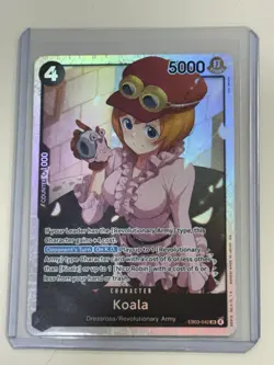 One Piece Heroines EB03-042 SR Koala (NM+) - Image 1