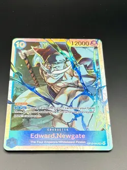 One Piece - Edward.Newgate OP13-042 (Super Rare) - Carrying on his Will - NM - Image 1