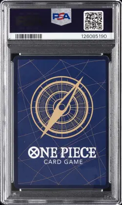 2024 ONE PIECE JPN OP08-TWO LEGENDS MANGA ALTERNATE ART SILVERS RAYLEIGH PSA 10 - Image 2