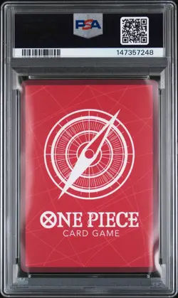 2025 ONE PIECE PROMOS BVB X ONE PIECE MATCH DAY 2025 #003 MONKEY D. LUFFY PSA 9 - Image 2
