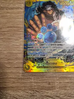 Bandai Bartholomew Kuma Character Holo 7000 Power OP12-119 One Piece CCG EN - Image 4