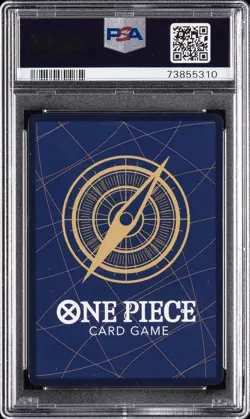 2022 ONE PIECE OP01-ROMANCE DAWN MANGA ALTERNATE ART #120 SHANKS PSA 9 - Image 2