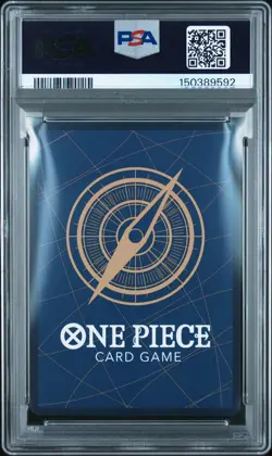 2025 ONE PIECE JAPANESE EB03-MANGA ALT ART HEROINES EDITION #061 UTA PSA 10 - Image 2