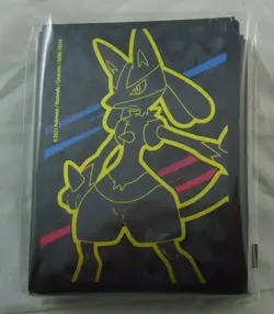 Pokemon Crown Zenith Lucario Deck Protector Card Sleeves 65pcs (Standard Size) - Image 1