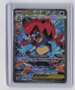 Pokemon Mega Feraligatr EX 370 HP Stage 2 Water Card 274/217 English - Image 1